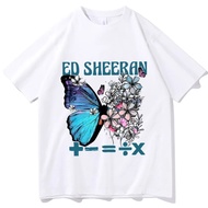 Summer Ed Sheeran Shirt The Mathematics Tour Shirt Ed Sheeran Merch Ed Sheeran Fan Gift Women O-Neck