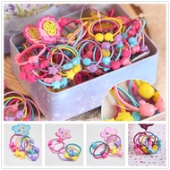 SKPH 40/ 50 Pcs Assorted Elastic Rubber Hair Rope Band Ponytail Holder for Kids Girl Shakang