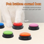 Dog Communication Button Training Toy - Recordable Voice Box for Pet Talk, Squeeze Sound Speaker wit