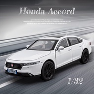 Quy Mô 1:32 HONDA ACCORD xe hợp kim Mô Hình Xe mô hình đúc Âm Thanh Ánh Sáng Xe Những Người Yêu Thíc