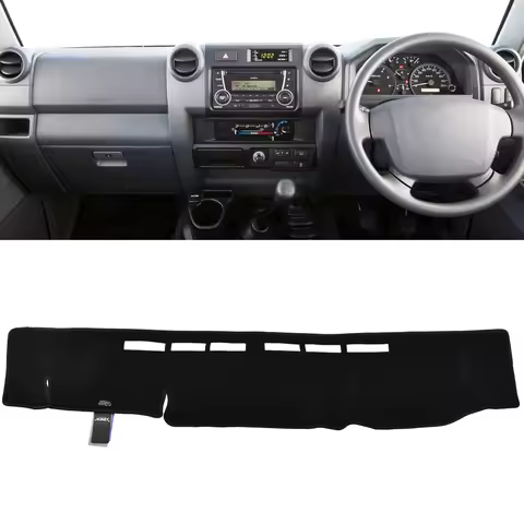 Xukey For Toyota Landcruiser 70 76 78 79 Series 2009 - 2020 Dashmat Dashboard Cover Dash Cover Mat P