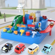 Car Adventure Toy Set Track Kids Educational Toy Car Play Set Kids Toy Boy Gifts Mainan Keretatoy