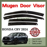 Honda CRV 2024 Mugen Door Visor Air Press Window Visor 4pcs/set