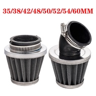 Universal Air Filter 35mm 38/42/45/48/50/54/60mm Motorcycle Air Filter for 50cc 110cc 125cc 140cc Mo