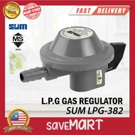 (Sirim Approved) SUM Low Pressure Gas Regulator LPG-382 / Pengawal Gas Tekanan Rendah / Kepala Gas