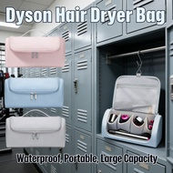 Portable Waterproof Storage Bag for Dyson Hair Dryer Accessories, Curler, Dyson Curler Bag