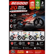 20 MOUNTAIN BICYCKE   MTB BASIKAL  SPORT RIM 20 BEGOOD ( 20 MT265-1 )