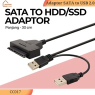 SATA to USB 2.0 Adapter Cable Converter HDD/SSD 2.5 Inch 30cm