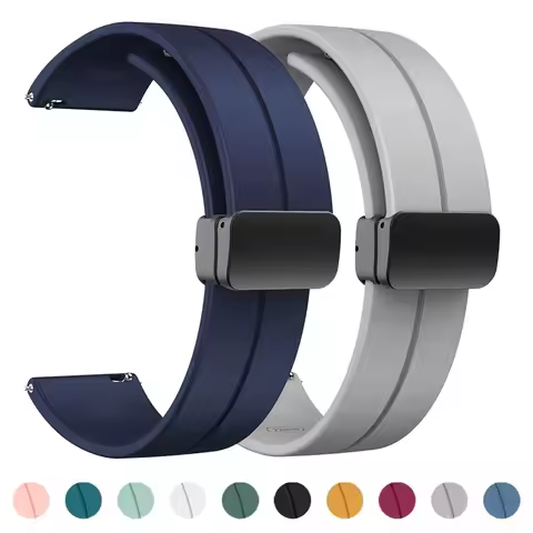 22mm Magnetic Buckle Bracelet For COROS Pace 3 Strap For COROS APEX 2 Pro Apex 46mm Silicone Watch S