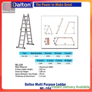 Multifunctional Stairs DALTON ML-104 Multipurpose Ladder 4X4 Steps 4.78 M

