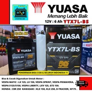 Vespa Lx 150 Yuasa Ytx7L-Bs Maintenance Free Battery