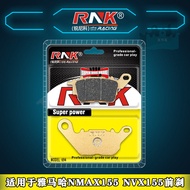 Yamaha Pedal Motorcycle NMAX155 NVX155 Front And Rear Brake Pads Ceramic GF Level Disc Brake Parts f