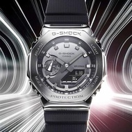 PRIA G-shock Casio GA-2100 Ori BM Dual Time Free Full Set Men's Watches