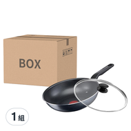 Tefal 特福 戰神系列 不沾小炒鍋 + 玻璃蓋 B5821902  28cm  1組