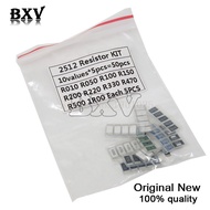 50PCS 1% 2512 SMD Resistor Samples Kit 10ValueX5PCS=50PCS 1R00 R500 R470 R330 R220 R200 R150 R100 R0