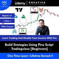 Tradingview Course- Build Strategies Using Pine Script Tradingview [Beginners] | Learn Tradingview |
