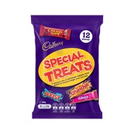 Cadbury Australia Chocolate Special Treats Contents 12 fun size/Cadbury