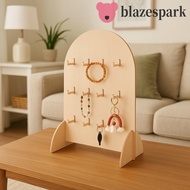 BLAZESPARK Earring Display Rack, Detachable 3 Layers Jewelry Storage Rack, Durable Arch Hook Style W