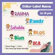 Character Name Sticker Custom Name Sticker