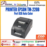 Printer Kasir Epson TM-U220B Printer Pos Auto Cutter Port Usb