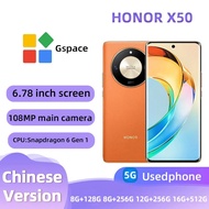Honor X50（5G）Smartphone 256GB All Colours Good Condition Used Phone 支持google play PF7Q