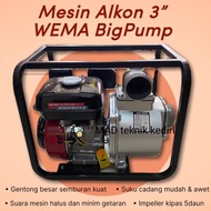 Mesin Pompa air Sawah 3 inch Weima WEMA WMP80XB gentong besar Alkon Waterpump 3” WEMA bigpump