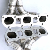 Titanium Alloy Exhaust Pipe Manifold Full Set for Porsche Boxster Cayman 981 Muffler With Electronic