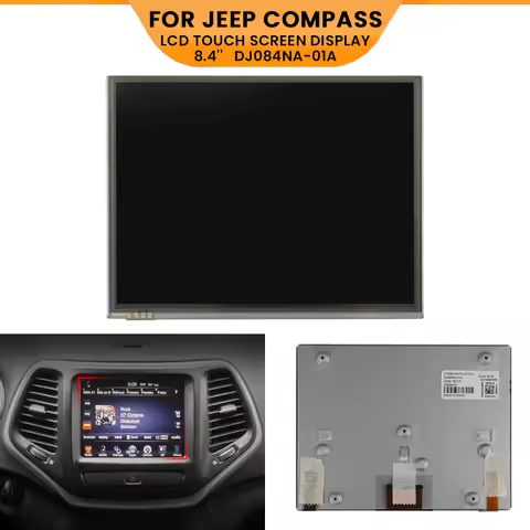 NEW DJ084NA-01A OEM 8.4 inch LCD Touch Screen For Jeep Grand Chrysler 200 300 for Dodge RAM 1500 201