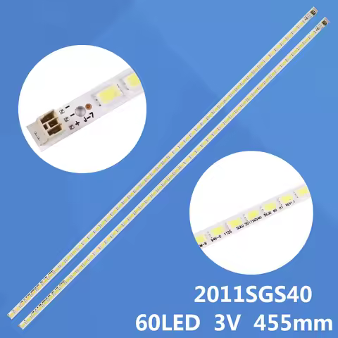 455mm LED Backlight Lamp 60 leds For LJ64-03567A SLED 2011SGS40 5630 60 H1 REV1.0 L40F3200B LJ64-030