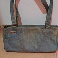 Tas wanita Guess original denim vintage preloved shoulder bag handbag