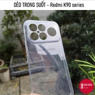 Redmi K90/ K90 Pro Max, Redmi K80/ K80 Pro, K70/ K70 Pro/ K70E Transparent Case Silicone, Camera Pro