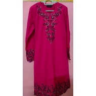 Baju Kurung Moden-pink