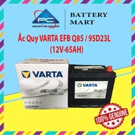 Ắc Quy Varta EFB Q85/95D23L 12V-65Ah Ắc quy Varta EFB Q-85/115D23L 12V-70Ah màu bạc dùng cho xe Mazd