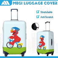 Sesame Street Luggage Cover Protector Elastic Suitcase Cover Travel Accessories 行李箱保護套旅行箱保护套 18/20/2