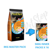 PRODIET DRY CAT FOOD / MAKANAN KUCING 8KG ocean fish