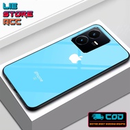 HP Softcase Glass Kaca Vivo Y16 / Y35 / Y22 / V25 Latest V25E/ (2DS03) Fashion Casing LOGO IP Silico