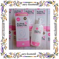grosir alpha arbutin lotion collagen plus 500 ml - lotion alpha