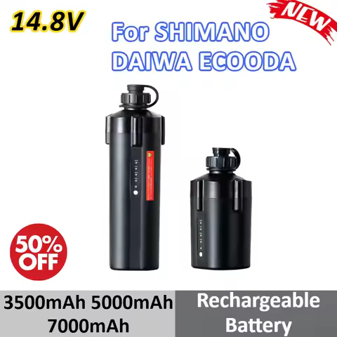 14.8V 3500mAh 5000mAh 7000mAh Electric Reel Battery For SHIMANO DAIWA ECOODA Marine Fishing Reel Han