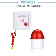 Retekess TH103 Acoustic Alarm System for Emergency Call Alarm in Home Store Supermarket