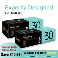 GNC 2-Box Bundle: GNC Mega Men's 30+ Vitapak, 5-in-1, 30 Count Multivitamin for Stress & Bone Suppor