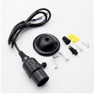 DDS - 燈座【E27電木吊燈頭帶開關-1.2米】 #N90_028_076