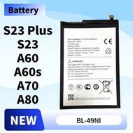 Battery Bateri for itel S23 Plus / S23 / A60 / A60s / A70 / A80 Model: BL-49NI
