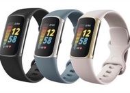 fitbit - [3色可選] Charge 5 智能運動手錶手環 黑色 [平行進口]│內建 GPS、壓力管理工具、心率 / 睡眠追蹤│接收來電、簡訊和應用通知