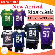 KOLEKSI SEMPURNA Set Baju NFL Kanak-Kanak Baju Jersi Budak Pasang Jersi Bola Kanak2