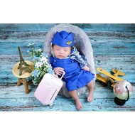 Baby Costume Photo Newborn Stewardess Photo Newborn Stewardess Child Stewardess Uniform