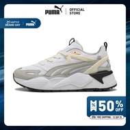 PUMA EVOLUTION - รองเท้าผ้าใบ RS-X Efekt B&B สีขาว - 40126301