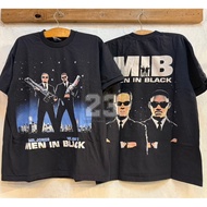 [23] MIB MEN IN BLACK Legendary Movies Bio Washed tag USA vintage shirt Leather