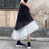 D63 - Korean Fashion Elegant High Waist Skirt (Free SIze)