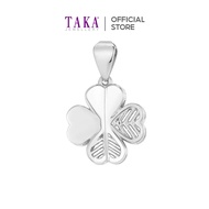 TAKA Jewellery Dolce 18K Gold Pendant Clovers