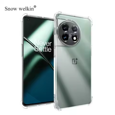 For OnePlus 11 Airbags Buffer Full Protection Case For OnePlus 11 Clear Soft TPU Shockproof Back Cas